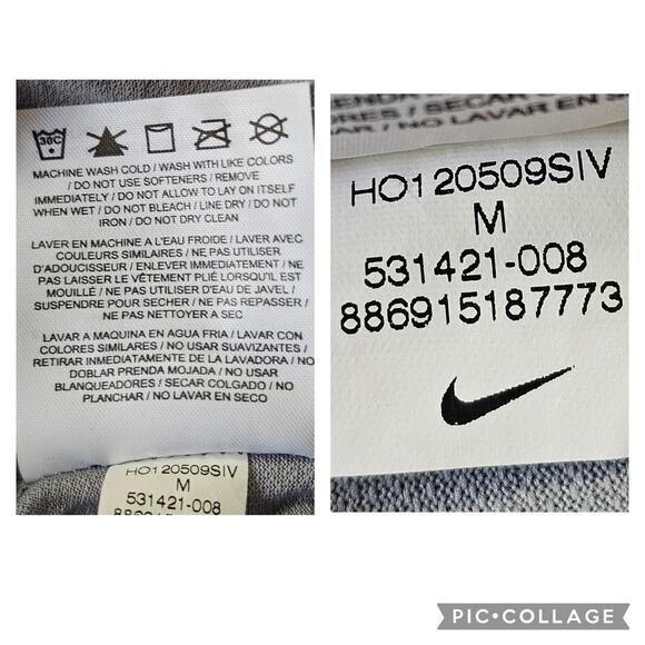 Nike Dri Fit Gray Camo Shorts with Mesh Brief  for Big Kid Size M - Picture 7 of 7